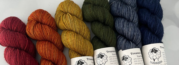 Rainbow of Yak Silk DK Yarn