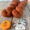 Cable Cowl Knitting Kit, Organic Merino Sport Treasures Yarn