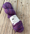 Narwhal, Organic Merino Sport Treasures Yarn, purple pink yarn