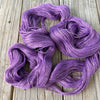 Orchid Island, purple Bamboo Linen Treasures Yarn, Fingering Weight Yarn