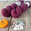 Cable Cowl Knitting Kit, Organic Merino Sport Treasures Yarn