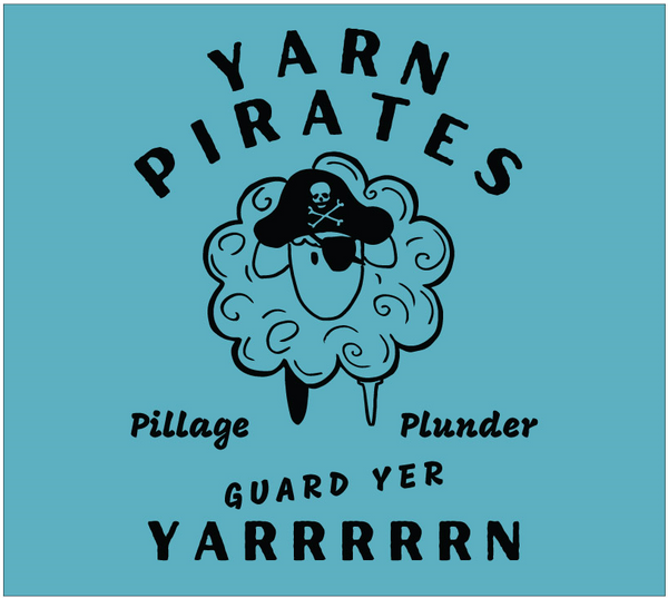 Yarn Pirate Guard Yer YARRRRRN Cotton Blend T-Shirt, Pirate Sheep T-Shirt