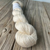 White Sand Beaches, cream off white Bamboo Linen Treasures Yarn, Fingering Weight Yarn