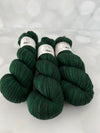 Treasure of the Emerald Isle, Treasured Yak Toes Sock Yarn, emerald green yarn