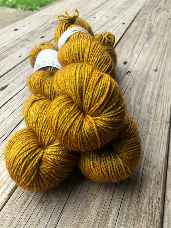 Tarnished Brass, Yak Silk DK Treasures Yarn