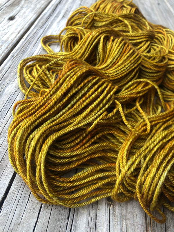 Tarnished Brass, Yak Silk DK Treasures Yarn