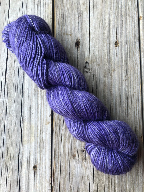 Amethysts in the Abyss, Yak Silk DK Treasures Yarn