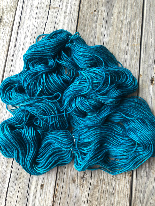 Mermaid's Curse, Yak Silk DK Treasures Yarn