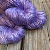Avast ye Wildcats, Lilac Purple, Pure Silk Riches Yarn, Fingering Weight Yarn