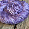 Avast ye Wildcats, Lilac Purple, Pure Silk Riches Yarn, Fingering Weight Yarn