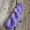 Avast ye Wildcats, Lilac Purple, Pure Silk Riches Yarn, Fingering Weight Yarn