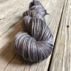 charcoal gray cashmere silk alpaca, Hand Dyed Yarn, Ghost Ship, Treasured DK Luxe