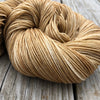 Hand Dyed Sock Yarn, Sandy Beachu, Taupe Tan, Treasured Toes Sock Yarn