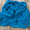 turquoise teal Hand Dyed Worsted Weight Yarn, Mermaid’s Curse, Treasured Warmth