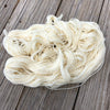 natural cream ecru Hand Dyed Worsted Weight Yarn, White Sand Beaches, Treasured Warmth