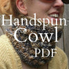 Handspun Cowl Knitting Pattern PDF Digital Download TreasusreGoddess Sidewinder Cowl Christine Long Derks