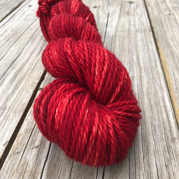 bulky yarn ruby red big treasures
