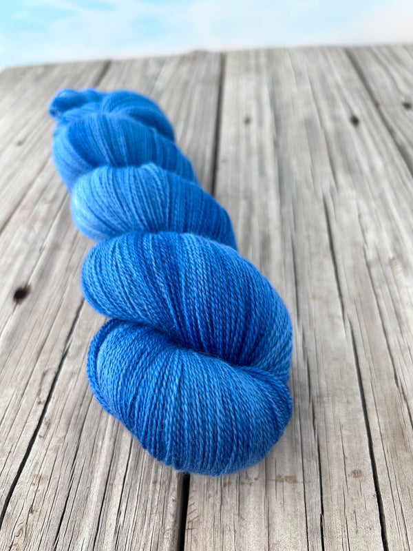 Royalty, Sapphire Blue, Silk Treasures Lace Yarn
