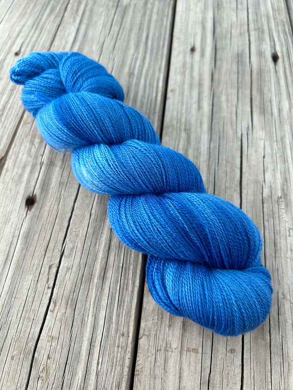 Royalty, Sapphire Blue, Silk Treasures Lace Yarn