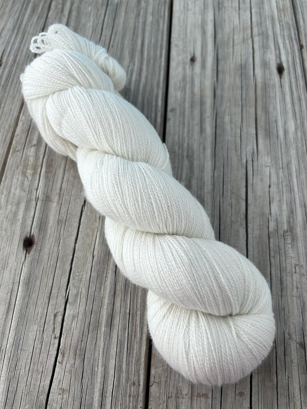 White Sand Beaches, Cream Off White, Silk Treasures Lace Yarn