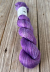 Avast ye Wildcats, lilac purple Bamboo Linen Treasures Yarn, Fingering Weight Yarn