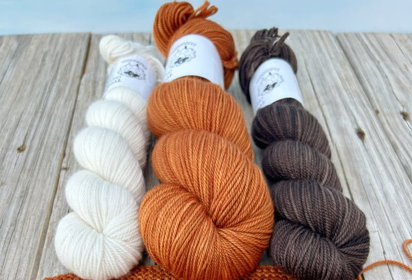 Copper Combo, Astro Pop Tee Yarn Set, 2025 4 Day KAL