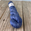 Fathoms Deep, Navy Midnight Blue Bamboo Linen Treasures Yarn, Fingering Weight Yarn