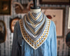 Fireside Bandana Kit, KITH KAL, Knit A Long, sport weight yarn cowl