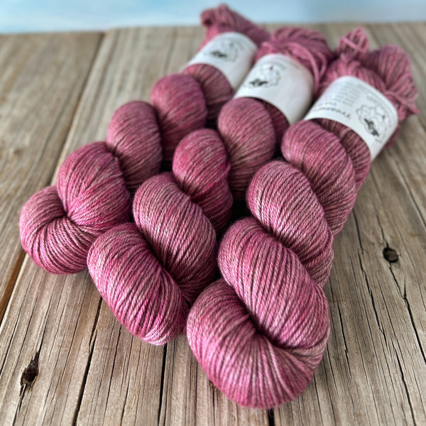 Cabled Shawl Kit, Yak Silk DK Treasures Yarn, Gathering Momentum Pattern Included