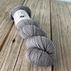 Ghost Ship, Medium Gray, Silk Sparkle DK Treasures Yarn, extra fine merino wool, silk, stellina