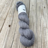 Ghost Ship, Gray Treasured DK Luxe Yarn, hand dyed yarn