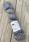 Ghost Ship, Gray Treasured DK Luxe Yarn, hand dyed yarn