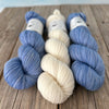 Blue with Cream Combo, 2026 Spring Top KAL, Gramercy Tee Yarn Set