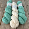 Sea Foam Green with Cream Combo, 2026 Spring Top KAL, Gramercy Tee Yarn Set