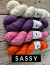 Taos Valley Poncho Yarn Sets, Organic Merino Sport Treasures Yarn, Multiple colors