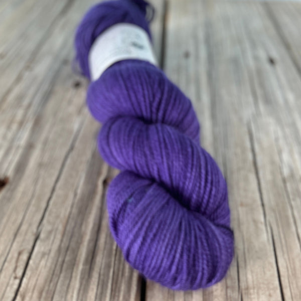 King's Cloak, Royal Purple, Organic Merino Sport Treasures Yarn