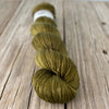 Landlubber, Moss Green Bamboo Linen Treasures Yarn, Fingering Weight Yarn