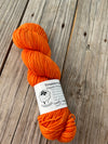 Lusty Wench, Orange, Organic Merino Sport Treasures Yarn