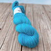 Mermaid's Curse, Turquoise Treasured DK Luxe Yarn, hand dyed yarn