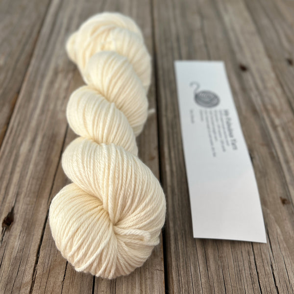 Undyed Worsted Weight Yarn, My Fabulous Yarn, natural cream ecru
