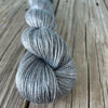 Pieces of Eight, Silver Gay Bamboo Linen Treasures Yarn, Fingering Weight Yarn
