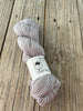 Pieces of Eight, Organic Merino Sport Treasures Yarn, silver light gray yarn