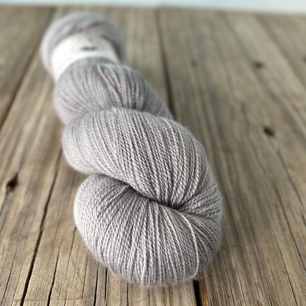 40% Off Pieces of Eight, Silver Gray, Silk Treasures Lace Yarn