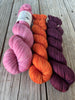 Fireside Bandana Kit, KITH KAL, Knit A Long, sport weight yarn cowl