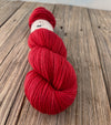 Ruby Daggers, Red, Organic Merino Sport Treasures Yarn
