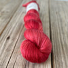 Ruby Daggers, Red Bamboo Linen Treasures Yarn, Fingering Weight Yarn