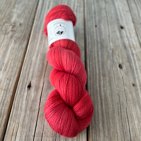 40% Off Ruby Daggers, Silk Treasures Lace Yarn, red