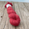 Ruby Daggers, Red Treasured DK Luxe Yarn, hand dyed yarn