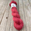 Ruby Daggers, Red Treasured DK Luxe Yarn, hand dyed yarn