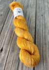 Sailing in the Sunshine, Yellow Bamboo Linen Treasures Yarn, Fingering Weight Yarn